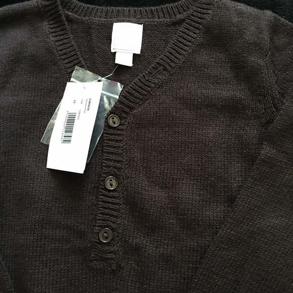 🆕 🎮 C de C Boys Only Cashmere Blend Sweater Cardigan NWT - Picture 3 of 8